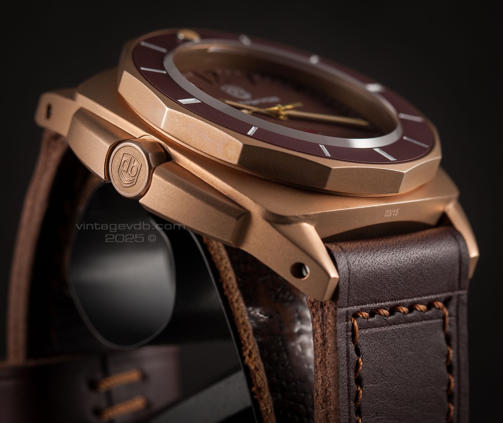 Vintage VDB G25 Bronze Brown Dial