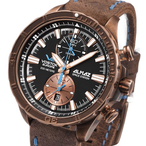 Vostok-Europe Almaz Bronze Chronograph