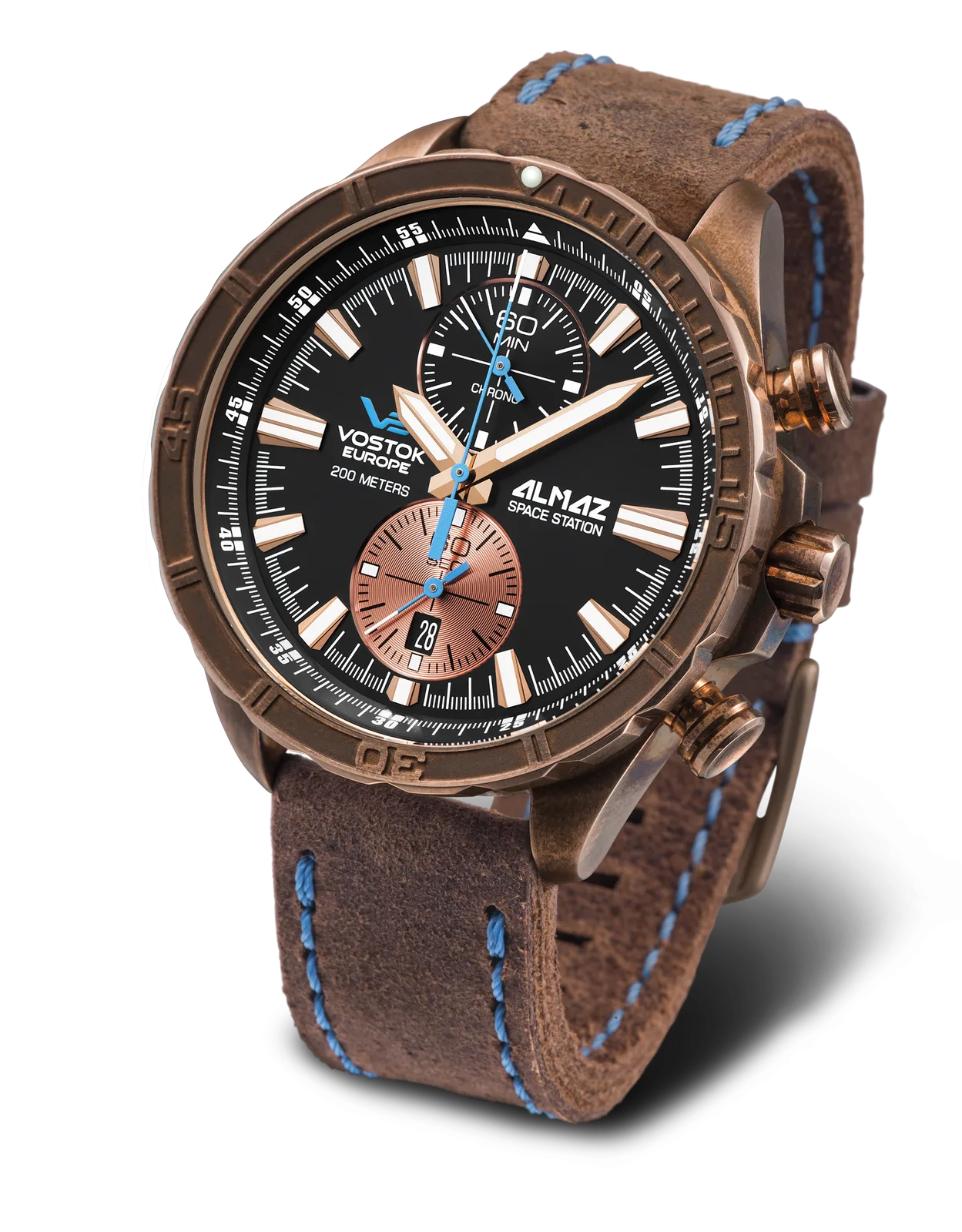Vostok-Europe Almaz Bronze Chronograph