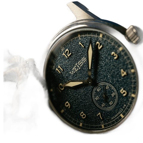 Weiss Standard Issue Field Watch 38mm Titanium (Pacific Blue)