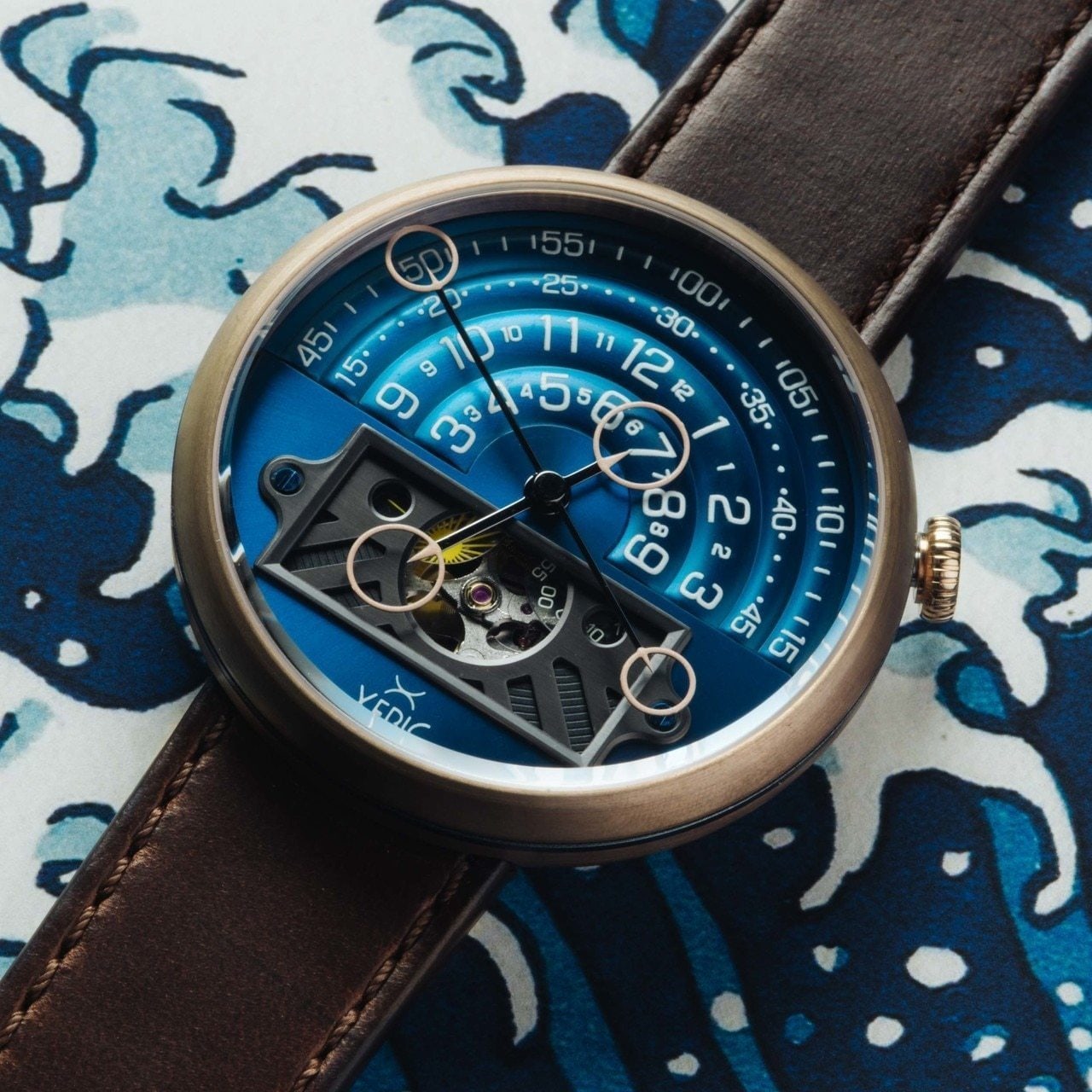 Xeric Halograph II Automatic Bronze Blue