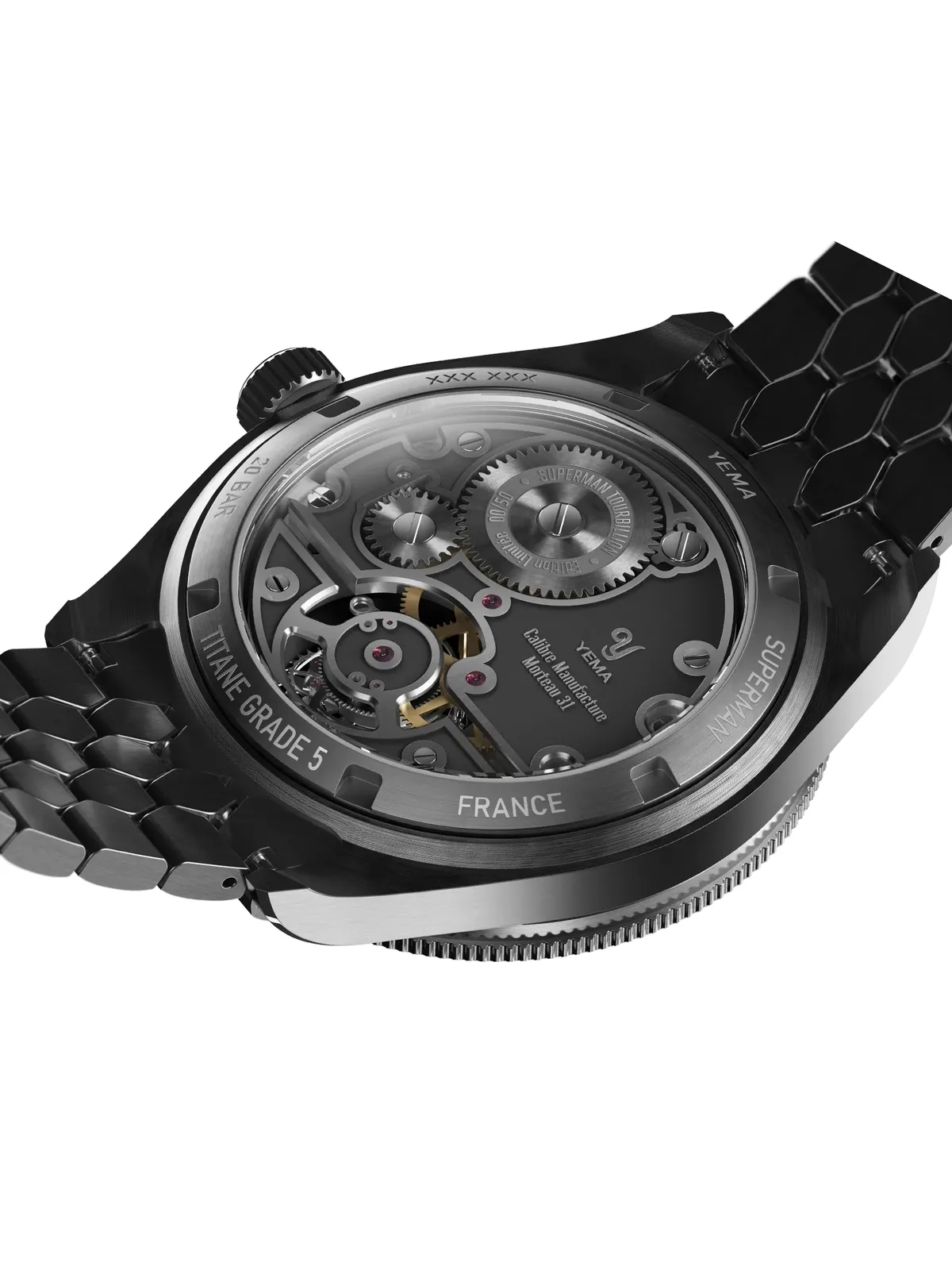 Yema Superman Titanium Tourbillon (CMM.31)