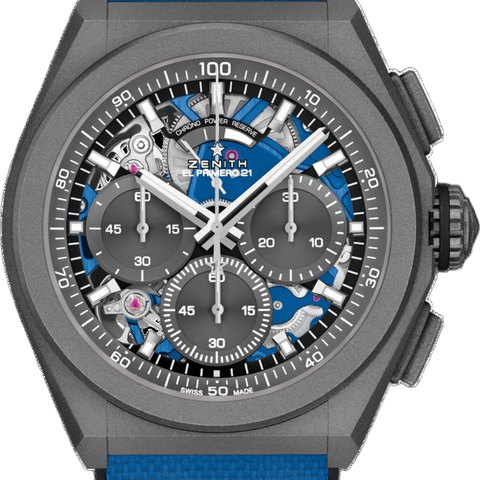 Zenith Defy 21 Ultrablue (microblasted titanium)
