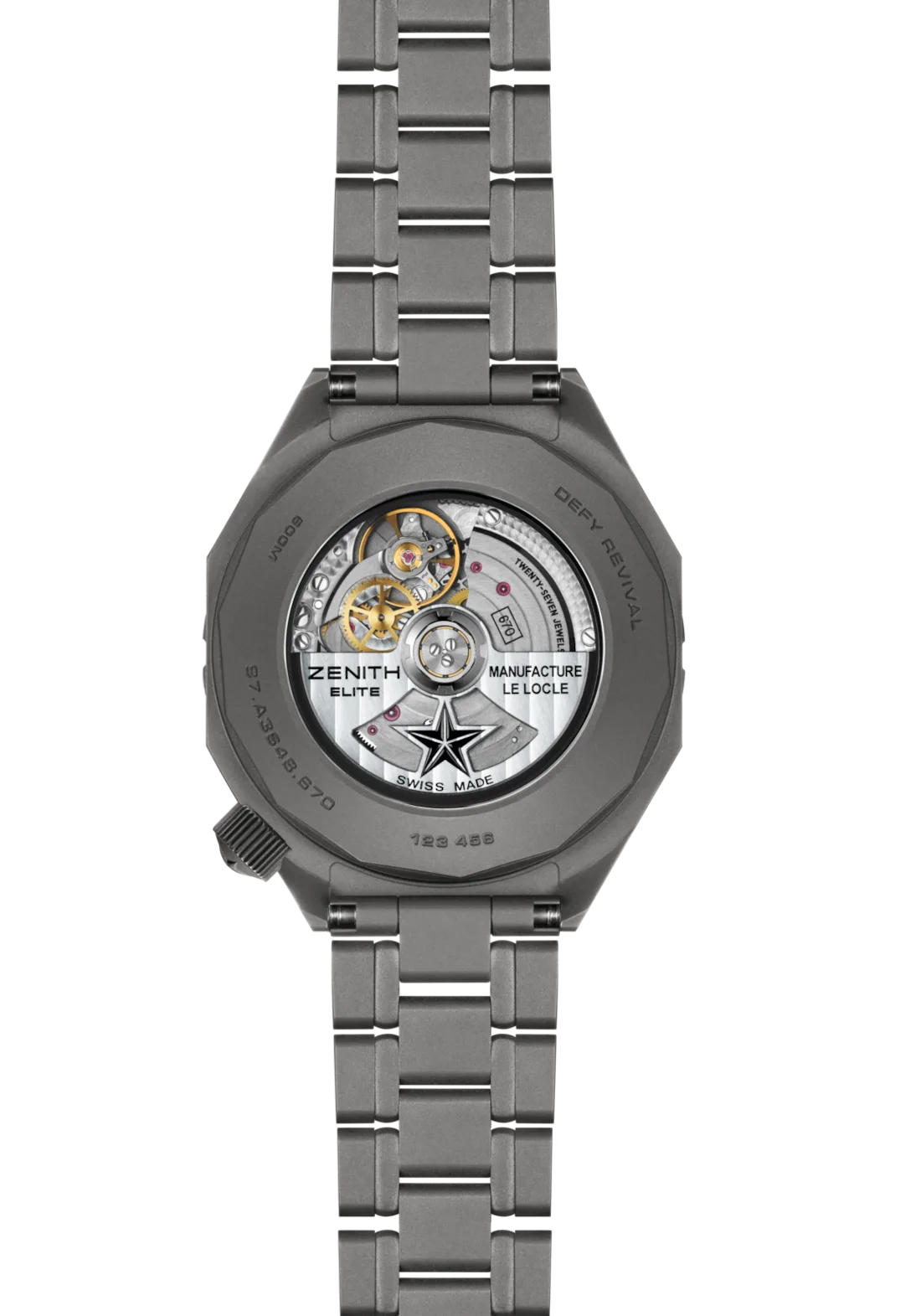 Zenith Defy Revival A3648 (microblasted titanium)